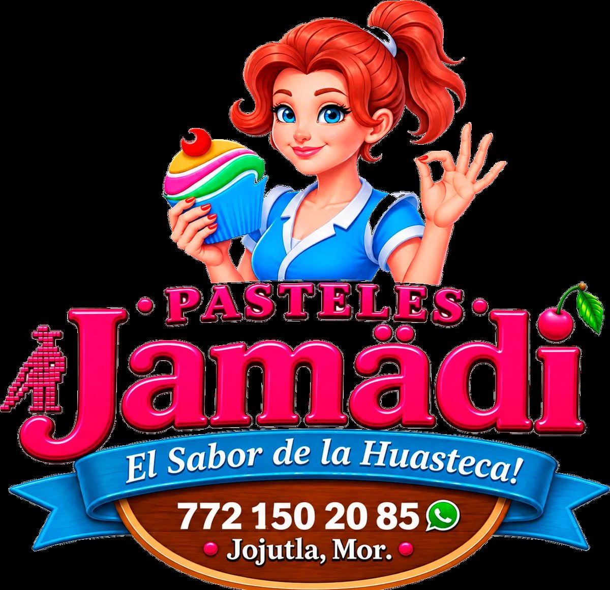 Logo Pasteles Jamadi